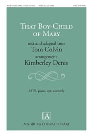 That Boy Child of Mary SATB choral sheet music cover